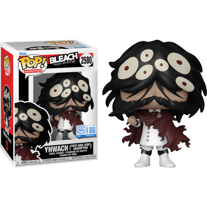 Funko Pop! Bleach: Thousand-Year Blood War - Yhwach (Post-Soul King Absorption) #2580 (+ Box of 3 Mystery Exclusive)