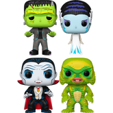 Funko Pop! Universal Monsters - The Legacy Collection (Deco) - Bundle (Set of 4)
