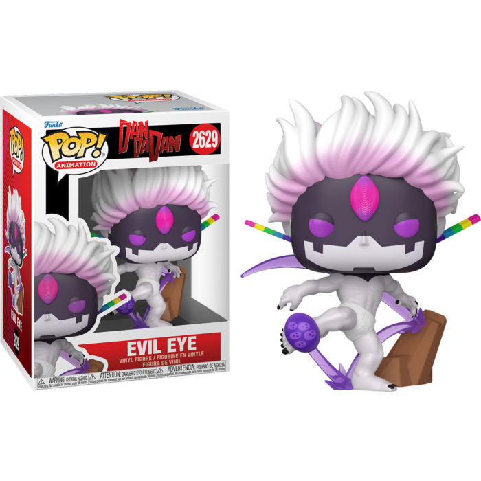 Funko Pop! Dandadan - Evil Eye, Kaiju & Dover Demon with Chiquitita - Bundle (Set of 3) - Real Pop Mania