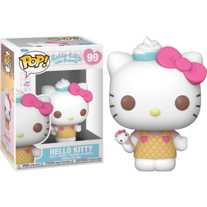 Funko Pop! Hello Kitty and Friends - Hello Kitty with Ice Cream #99