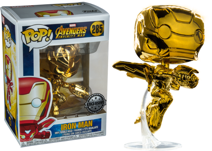 Funko Pop! Avengers 3: Infinity War - Triple Chrome - Bundle (Set of 3) (2018 Event Exclusive)