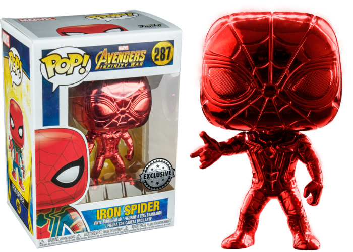Funko Pop! Avengers 3: Infinity War - Triple Chrome - Bundle (Set of 3) (2018 Event Exclusive)