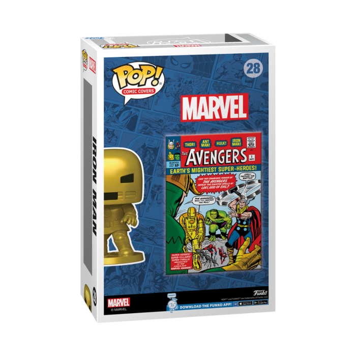 Funko Pop! Comic Covers - The Avengers - Iron Man Issue #1