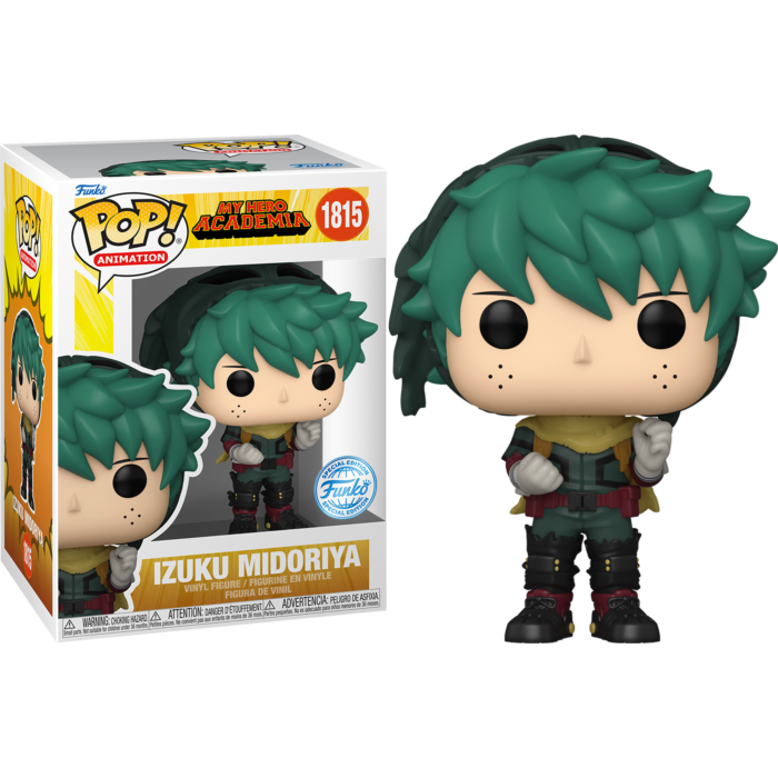 Funko Pop! My Hero Academia - Izuku Midoriya (Hooded) #1815 Funko Pop! My Hero Academia - Izuku Midoriya (Hooded) #1815