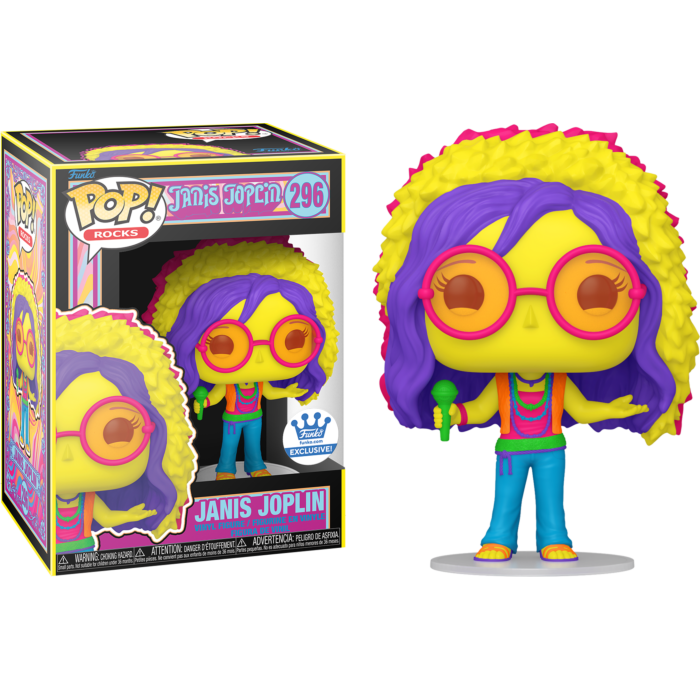 Funko Pop! Janis Joplin - Janis Joplin Blacklight #296