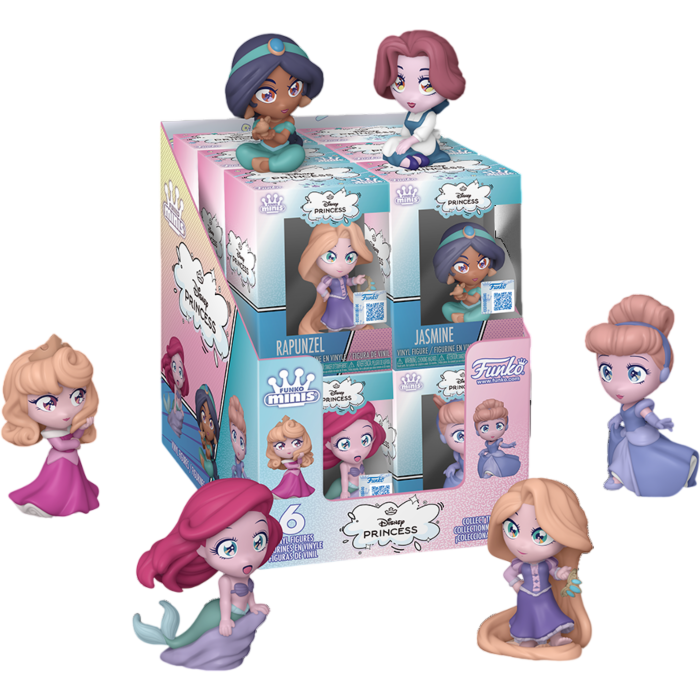 Funko! Disney Princess - Manga Funko Minis 3" (Display of 12)