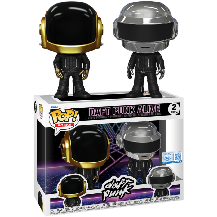 Funko Pop! Daft Punk - Daft Punk Alive Pop! Vinyl Figure 2-Pack - Real Pop Mania