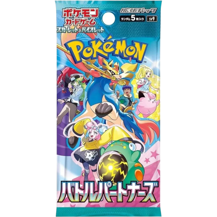 Pokemon - Scarlet & Violet SV9 Battle Partners (Japanese Import) Booster Box (Display of 30) - Real Pop Mania