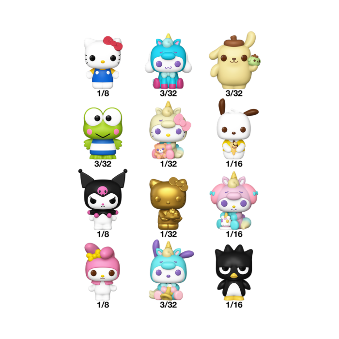Funko Bitty Pop! Hello Kitty & Friends - Blind Bag (Single Unit) - Real Pop Mania