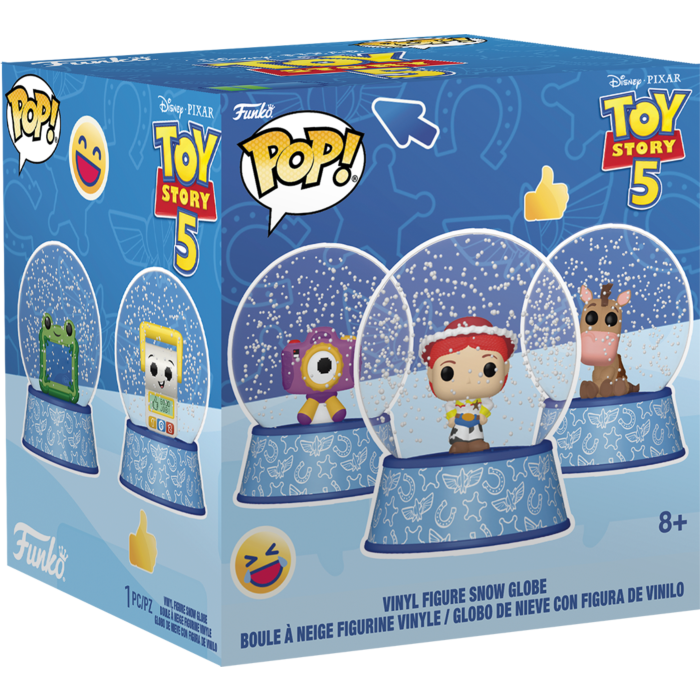 Funko! Toy Story 5 - Mini Pop! Snow Globes (Display of 12) - Real Pop Mania