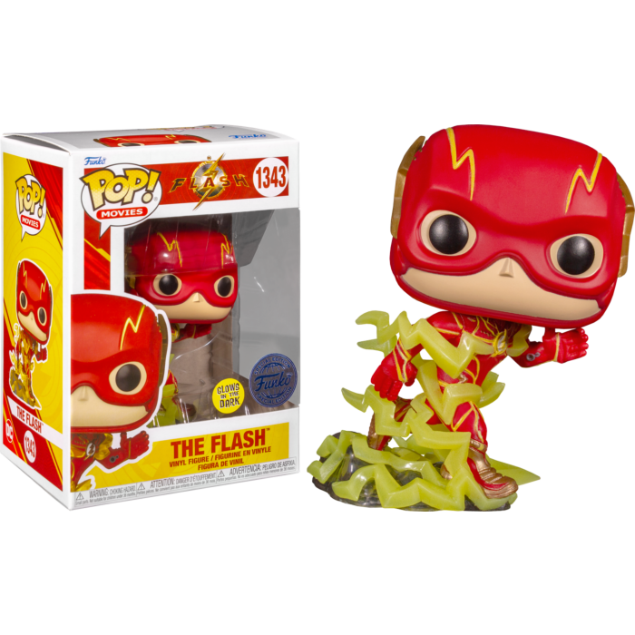 Funko Pop! The Flash (2023) - The Flash Glow in the Dark #1343