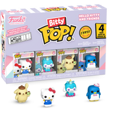 Funko Pop! Sanrio - Hello Kitty (Classic), Cinnamoroll (Unicorn), Pompompurin & Mystery Chase Bitty - 4 Pack