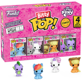 Funko Bitty Pop! My Little Pony - Rainbow Dash, Sweetie Belle, Applejack & Spike - 4-Pack