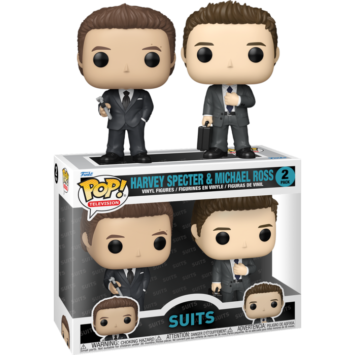 Funko Pop! Suits - Harvey Specter & Michael Ross - 2-Pack