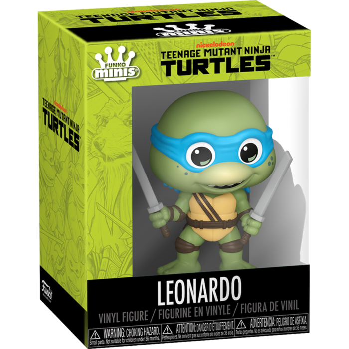 Funko - Teenage Mutant Ninja Turtles II: The Secret of the Ooze (1991) - Funko Minis 3" (Display of 12) - Real Pop Mania