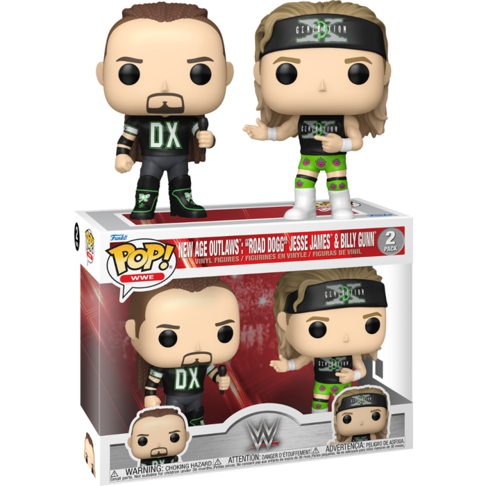 Funko Pop! WWE: New Age Outlaws - Road Dogg Jesse James & Billy Gunn - 2-Pack