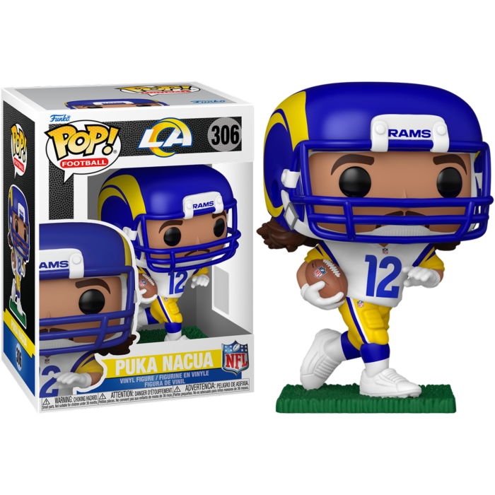 Funko Pop! NFL Football - Puka Nacua Los Angeles Rams #306