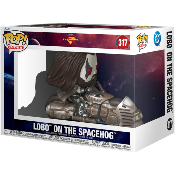 Funko Pop! Rides - Supergirl (2026) - Lobo on the Spacehog #317 - Real Pop Mania