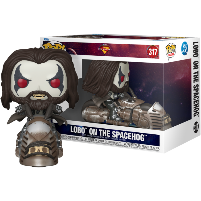 Funko Pop! Rides - Supergirl (2026) - Lobo on the Spacehog #317 - Real Pop Mania