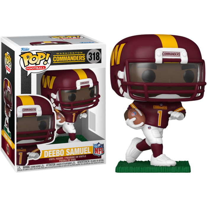Funko Pop!  NFL Football - Deebo Samuel Washington Commanders #318