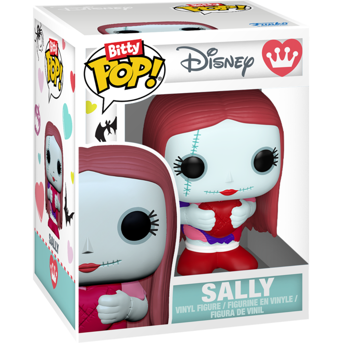 Funko Bitty Pop! Bouquet - The Nightmare Before Christmas - Sally & Jack Skellington Valentine Bitty - 2-Pack