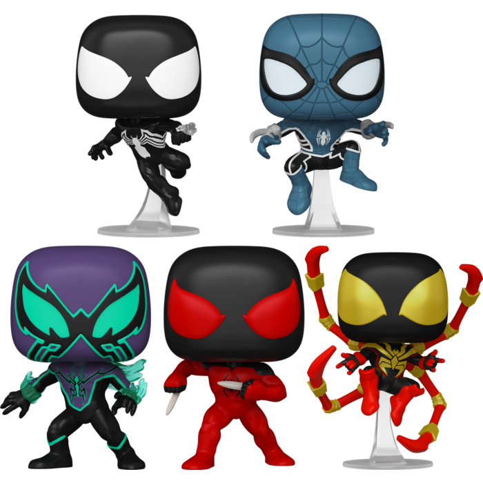 Funko Pop! Marvel: Spider-Man Comics - Web of Heroes - Bundle (Set of Funko Pop! Marvel: Spider-Man Comics - Web of Heroes - Bundle (Set of