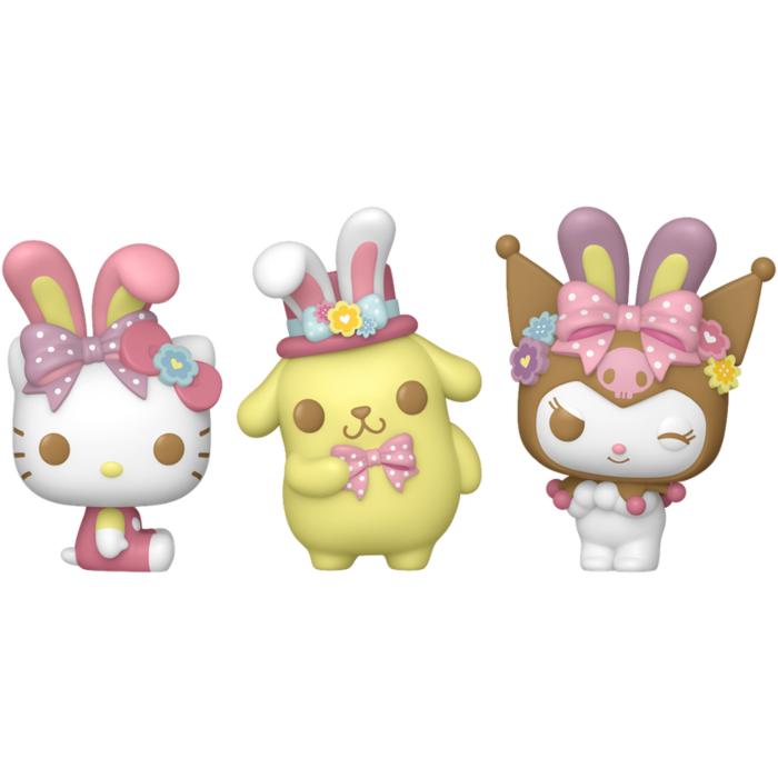 Funko Pocket Pop! Hello Kitty & Friends - Bunny Ears Pocket - Figure 3-Pack