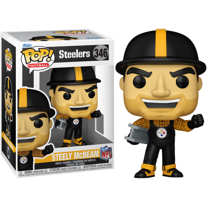 Funko Pop! NFL Football: Mascots - Pittsburg Steelers Steely McBeam #346