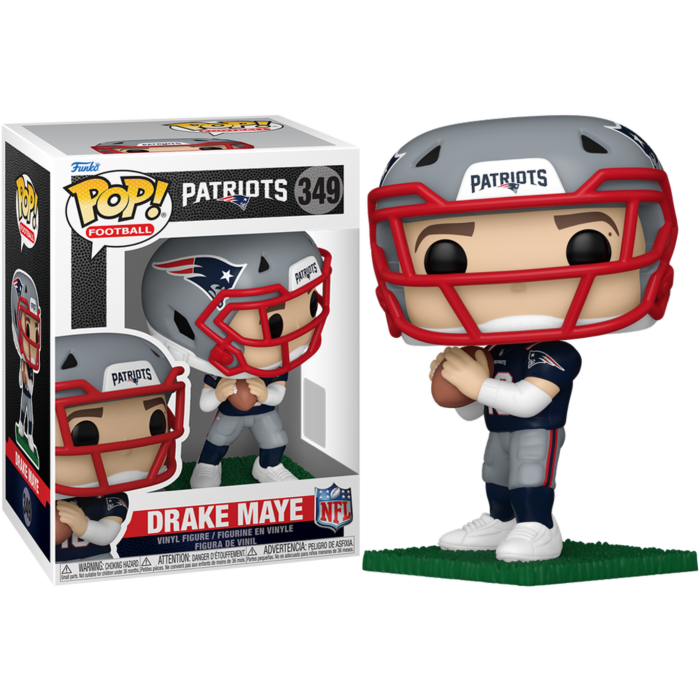 Funko Pop! NFL Football - Drake Maye New England Patriots #349