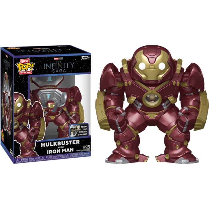 Funko Bitty Pop Marvel The Infinity Saga Hulkbuster with Iron Man