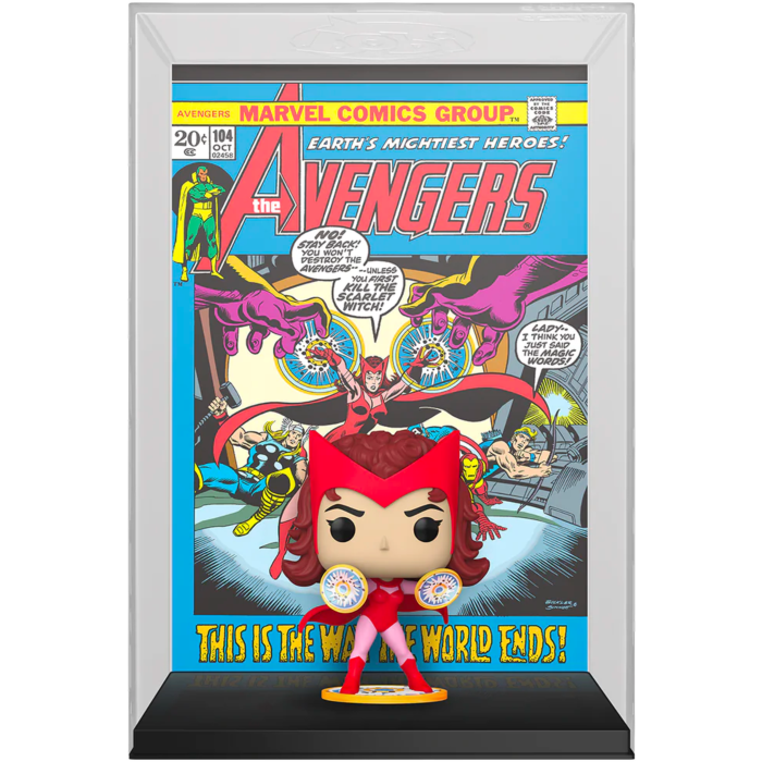 Funko Pop! Comic Covers - Marvel - Scarlet Witch The Avengers #37