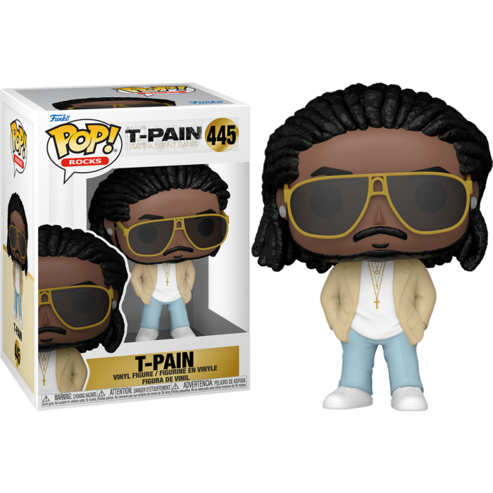 Funko Pop! T-Pain - T-Pain (Rappa Ternt Sanga) #445 Funko Pop! T-Pain - T-Pain (Rappa Ternt Sanga) #445
