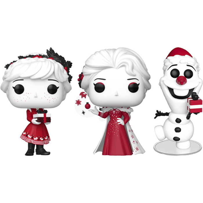 Funko Pop! Frozen - Anna, Else & Olaf (Nordic Deco) - Bundle (Set of 3)