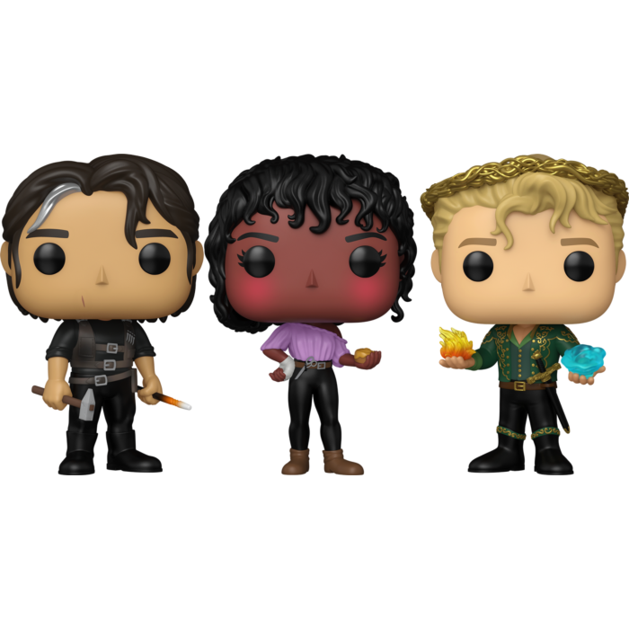 Funko Pop! Powerless - Adena, Kitt Azer & Makoto Khitan - Bundle (Set of 3)
