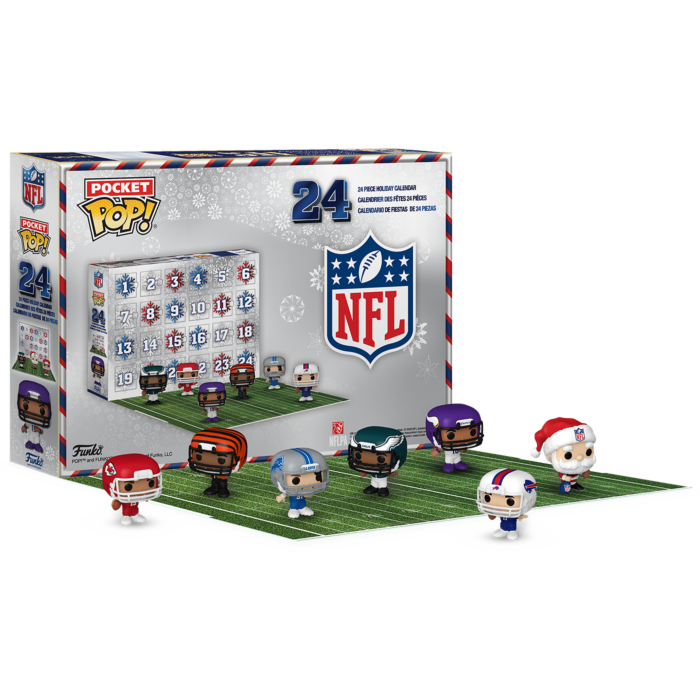 Funko Pocket Pop! NFL Football - 2026 24-Day - Advent Calendar