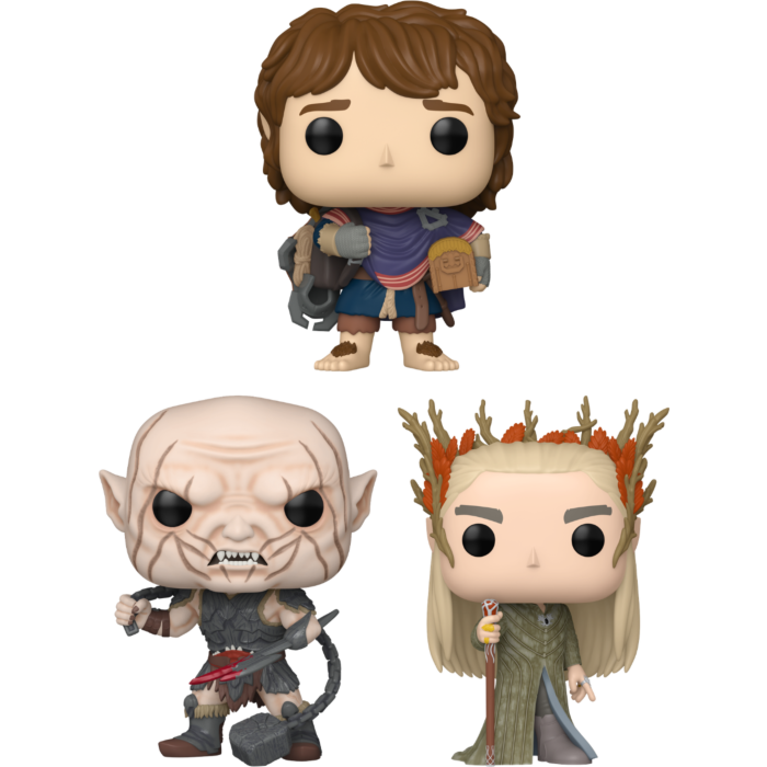 Funko Pop! The Hobbit - Azog, Bilbo & Thranduil - Bundle (Set of 3)