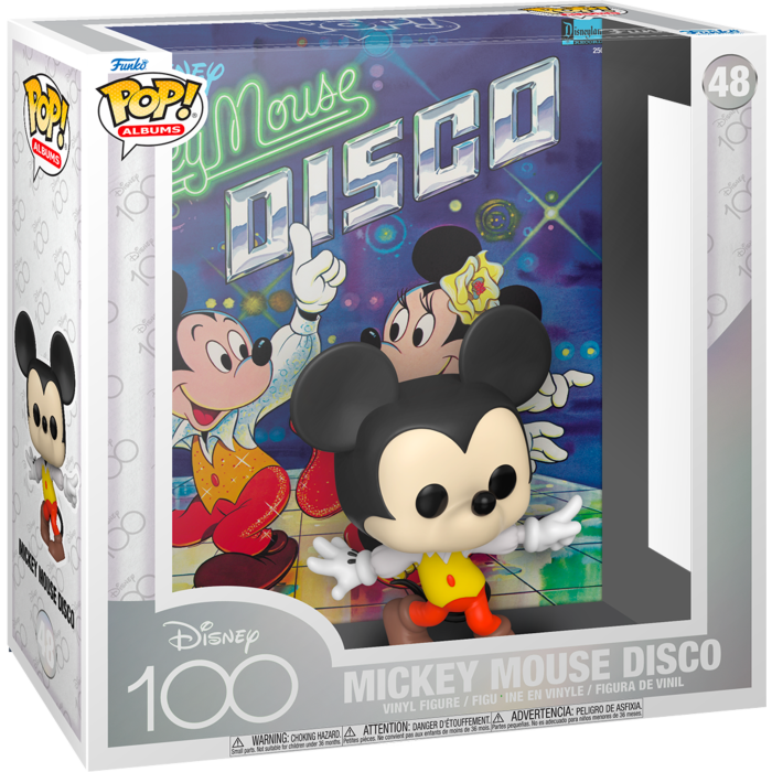 Funko Pop! Albums - Disney 100th - Mickey Mouse Disco #48