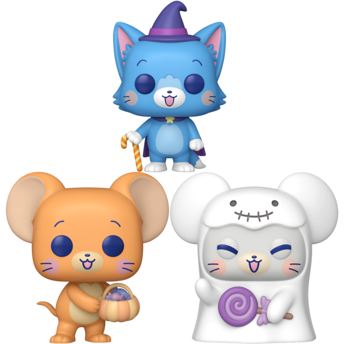 Funko Pop! Tom & Jerry: Gokko - Tom, Jerry & Nibbles - Bundle (Set of 3) - Real Pop Mania