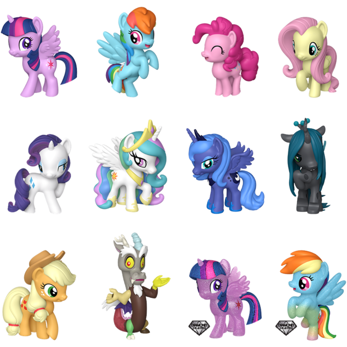 Funko Minis -My Little Pony - Mystery Minis Blind Box (Single Unit) - Real Pop Mania