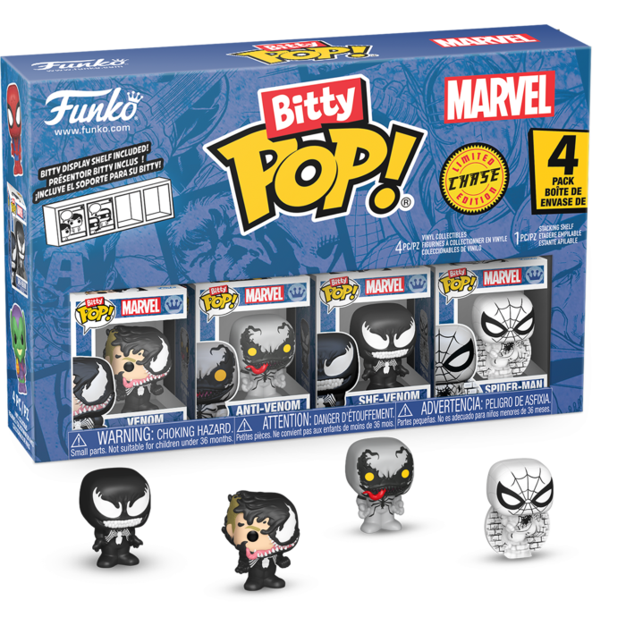 Funko Pop! Spider-Man - Venom, Anti-Venom, She-Venom