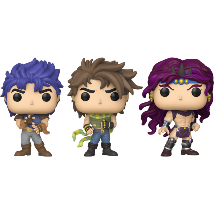 Funko Pop! Jojo's Bizarre Adventure - Jonathan, Joseph & Kars - Bundle (Set of 3)