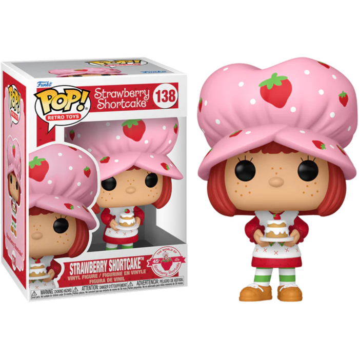 Funko Pop! Strawberry Shortcake - Strawberry Shortcake with Cake #138 - Real Pop Mania