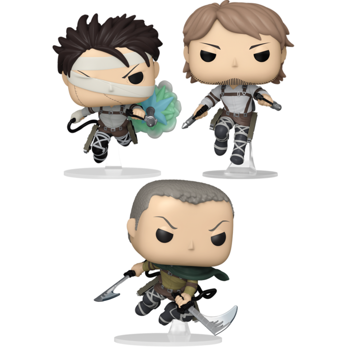 Funko Pop! Attack on Titan - Special Operations Squad - Bundle (Set of 3)