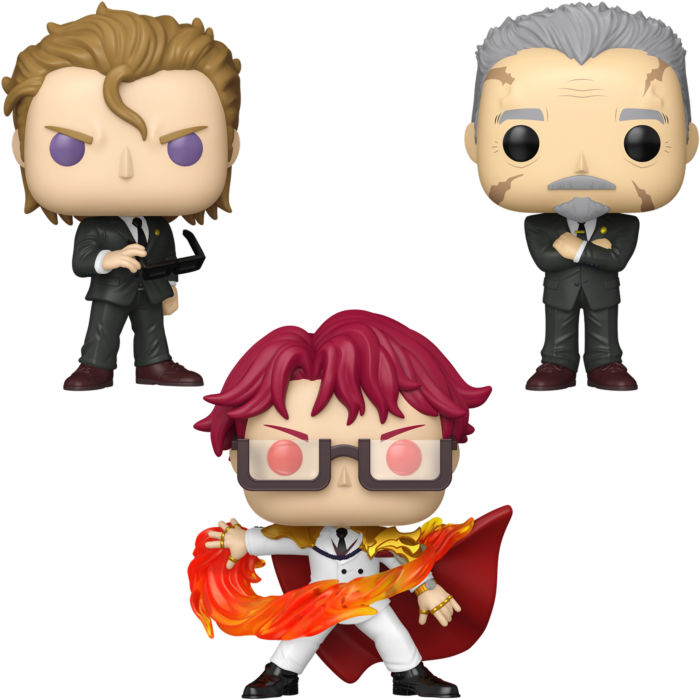 Funko Pop! Solo Leveling - Choi Jong-in, Go Gunhee & Woo Jinchul - Bundle (Set of 3)