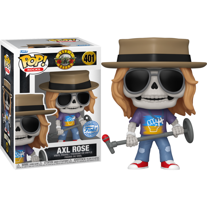 Funko Pop! Guns N' Roses - Skeleton Axl Rose #401