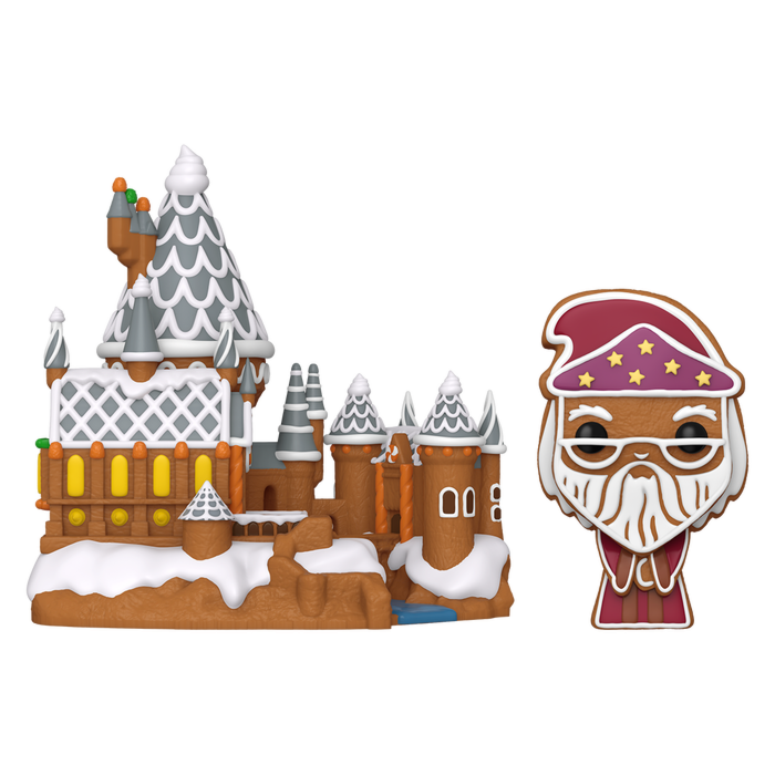 Funko Pop! Town - Harry Potter - Gingerbread Albus Dumbledore with Hogwarts #42