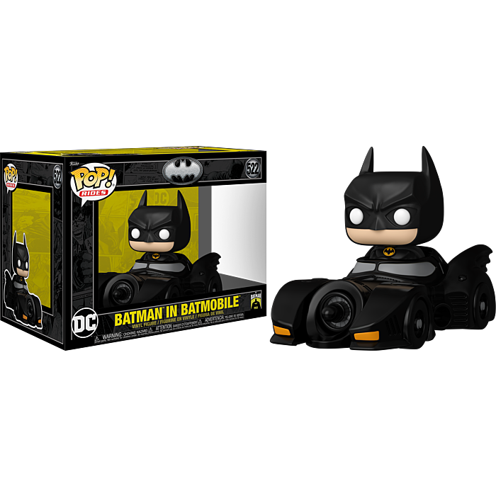 Funko Pop! Rides - Batman - Batman in Batmobile (1989) 85th Anniversar Funko Pop! Rides - Batman - Batman in Batmobile (1989) 85th Anniversar