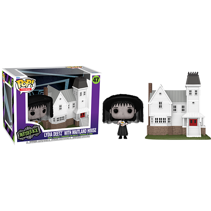 Funko Pop! Town - Beetlejuice Beetlejuice (2024) - Lydia Deetz with Maitland House #47