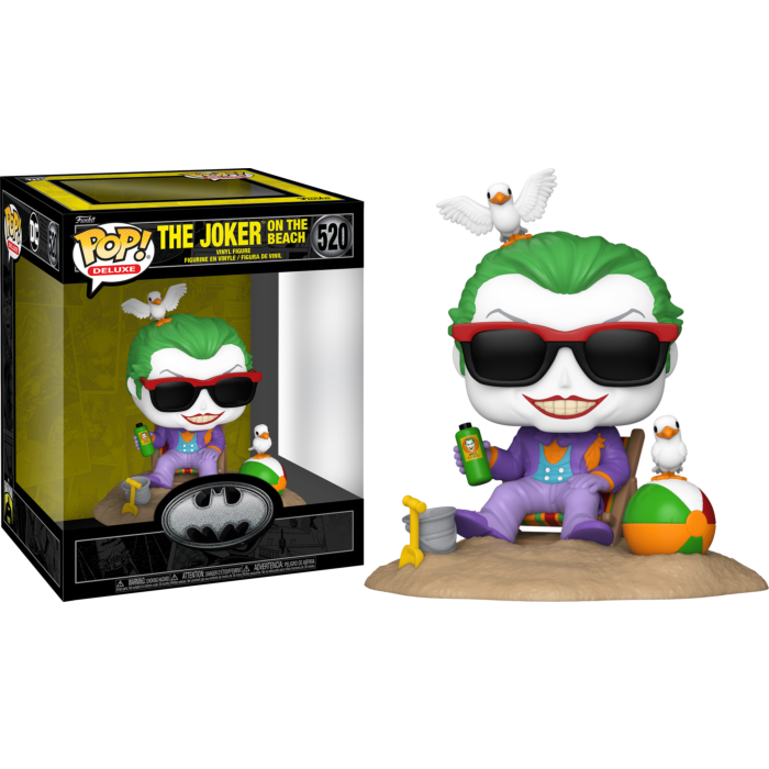 Funko Pop! Batman - The Joker on the Beach (1989) 85th Anniversary Deluxe #520
