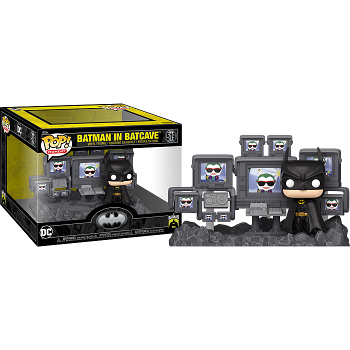 Funko Pop! Moment - Batman - Batman in Batcave (1989) 85th Anniversary #519